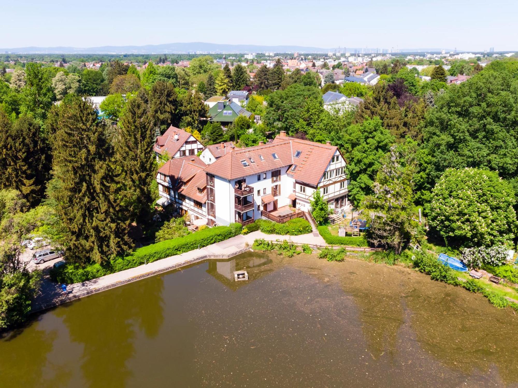 Einliegerwohnung In Einer Muehle Vor Den Toren Frankfurts, Ideal Fuer Messegaeste Oder Stop Over Dreieich Bagian luar foto